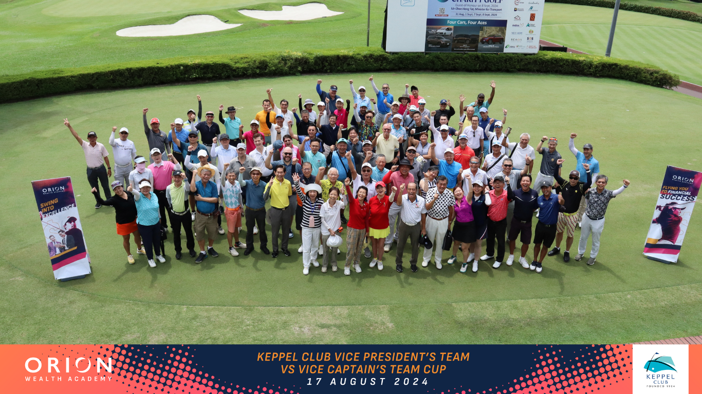 ORION Wealth Academy Supports Keppel Club for The Next Stage of Charity Golf Event